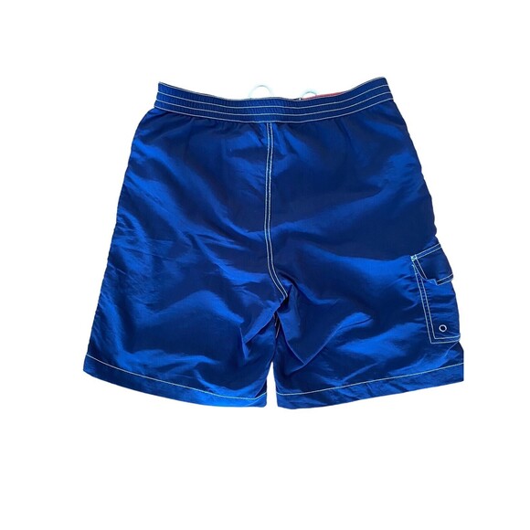 Polo Ralph Lauren Swim Trunks Mens S Blue Swim Drawstring Mesh Lined Red Pony - Picture 3 of 16